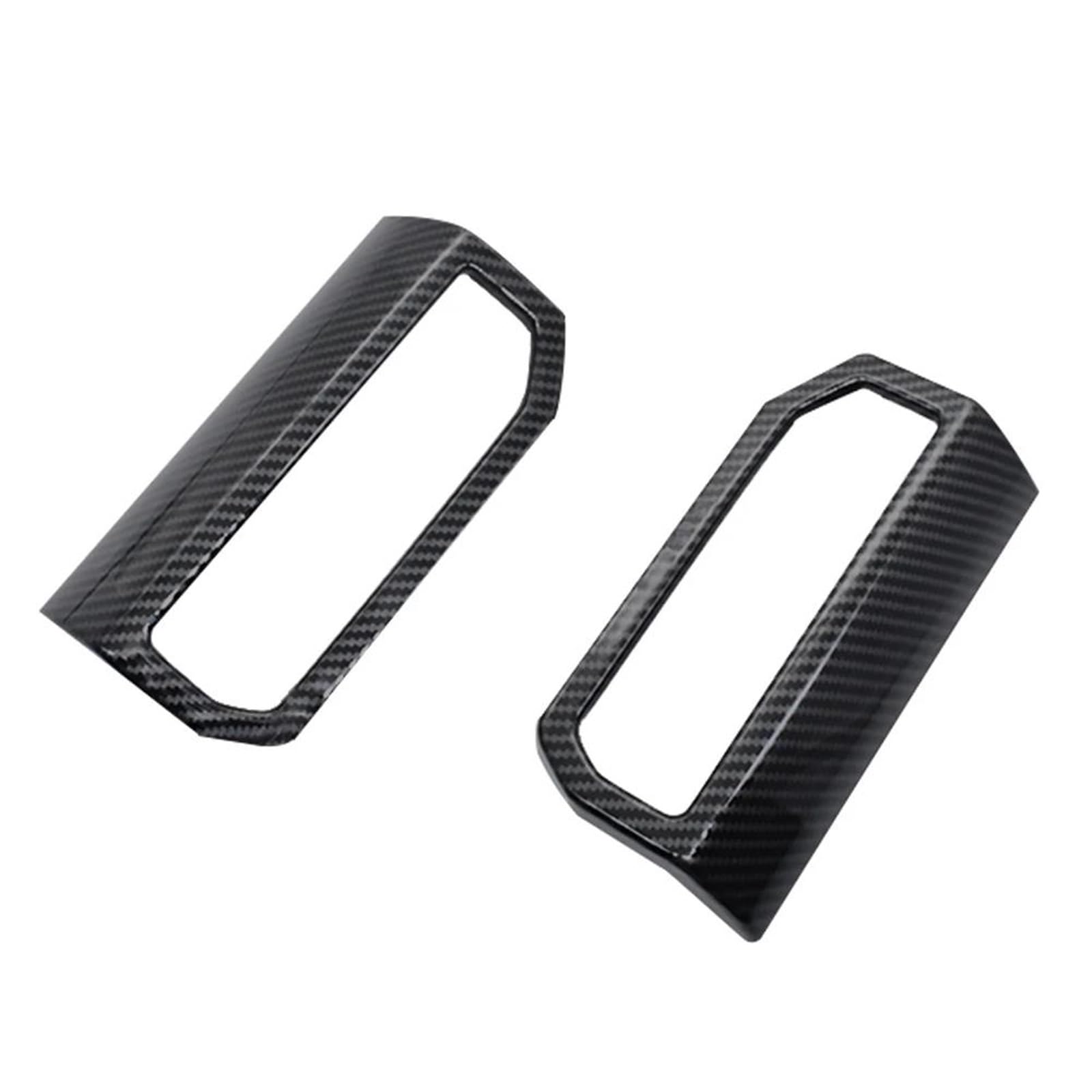 Ousduo One Color Air Vent Outlet Cover For Toyota For Tacoma 2024 2025 Carbon Fiber Center Console Side Frame Decor Trim Interior Decal Trim