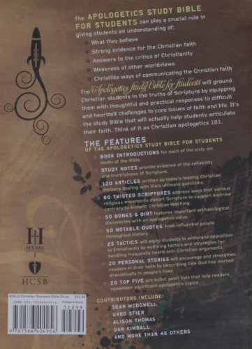 Apologetics Study Bible for Students, Trade Paper - Image 2