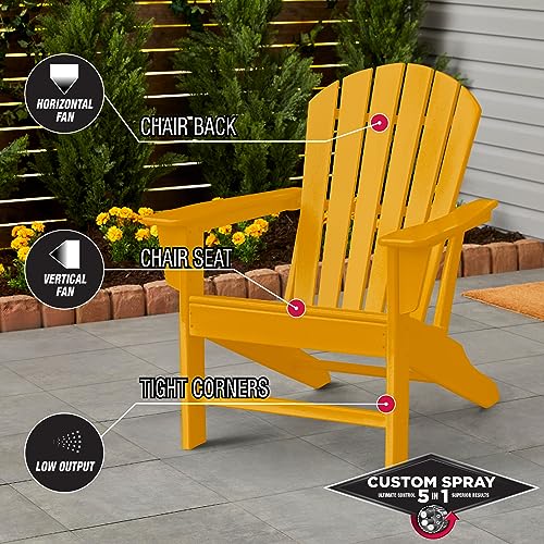 Image of Rust-Oleum Stops Rust Custom 5-in-1 Spray Paint, Gloss Tuscan Sun | Rust Preventive Enamel, Multi Surface (Metal, Wood and More), Adjustable Dial for Better Control, Fast Dry, Comfort Tip