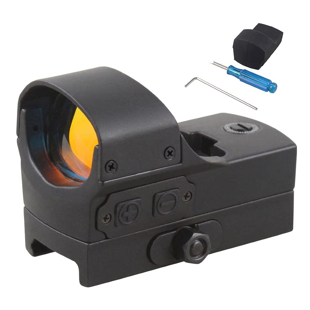 Vector Optics Wraith 1x22x33mm 1 MOA per Click Mini Red Dot Scope Sight with Automatic Motion Sensor and Invisible Night Vision Dot, Red Illuminated Reticles, 6 Levels of Illumination