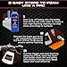 Tornador Foamy Interior 2 oz 3-Pack | Thick Clinging Foam Formula | Safe on Upholstery, Trim, Plastic, and Mats | Use with Tornador Z-011 for Interior Car Detailing