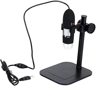 مجهر رقمي ب 8LED حتى 500X لفحص القطع الاكترونية الدقيقة