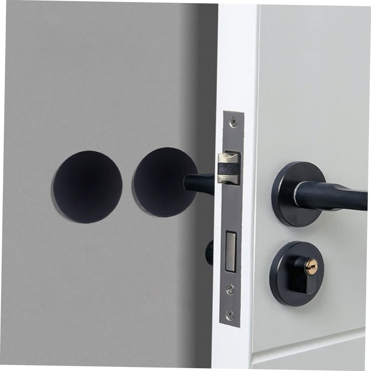 SHINEOFI 20 Piezas Pegatinas Anticolisión Tope De Puerta Manija De Puerta Tapón De Puerta Adhesivo Topes De Puerta Protector De Pared Tapón Adhesivo De Pared Tapón De Goma De