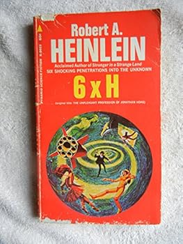 Paperback 6 X H 6 Stories By Heinlein G642 Book
