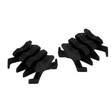 GlobalNiche 1 Pair Compound Bow Shock Absorber Stabilizer Limb Vibration Dampener Black