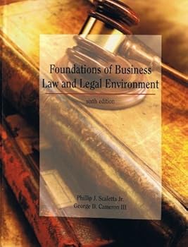 Hardcover Foundations of Business Law and Legal Environment Book