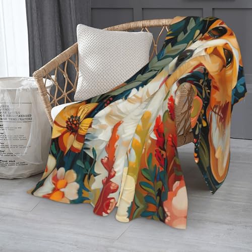 Couverture flanelle Corgi douce pour lit canapé camping et plaid de jardin - 8
