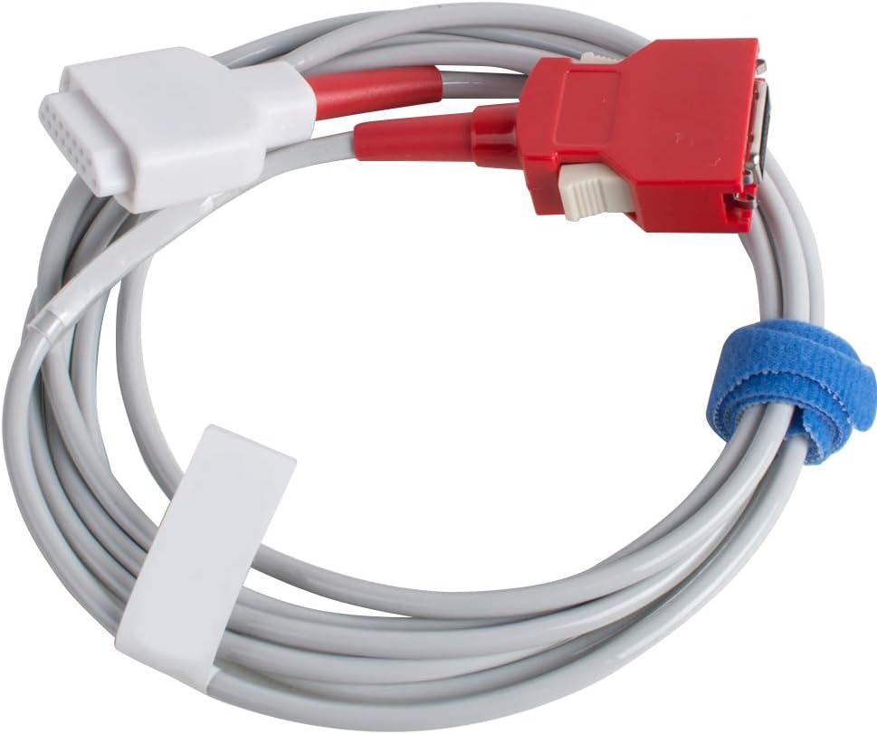 SpO2 Extension Cable Probe Adapter for Masimo Rainbow RC-12