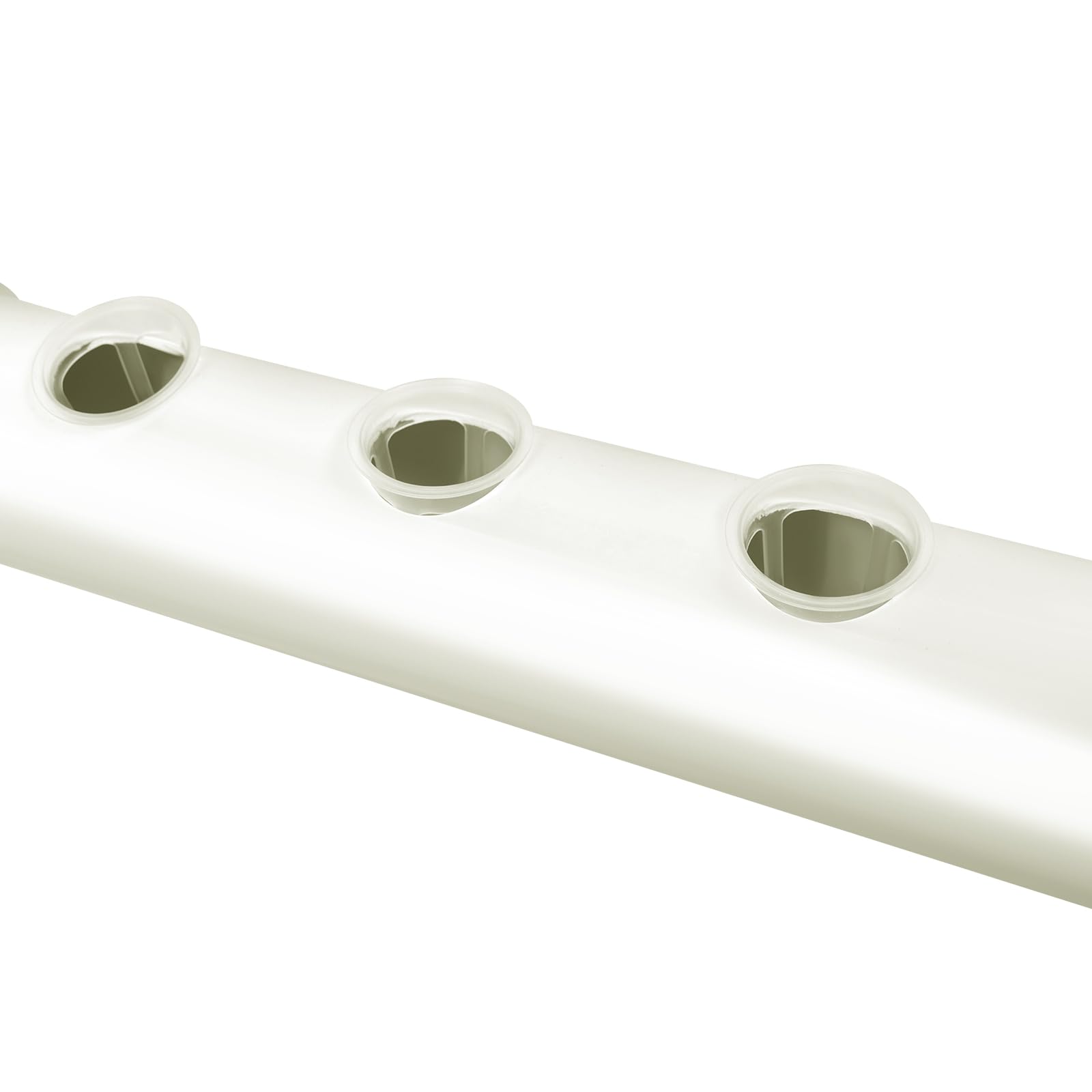 Système Hydroponique 36 Trous 4 Couches PVC, Kit de Culture avec Pompe à Eau 200L/H
