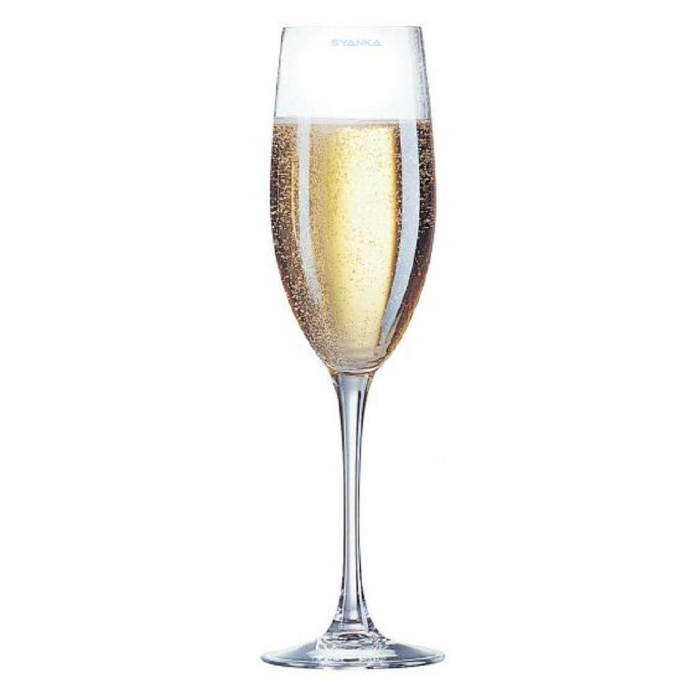 SYANKA Champagne Flutes - Set of 6 -5