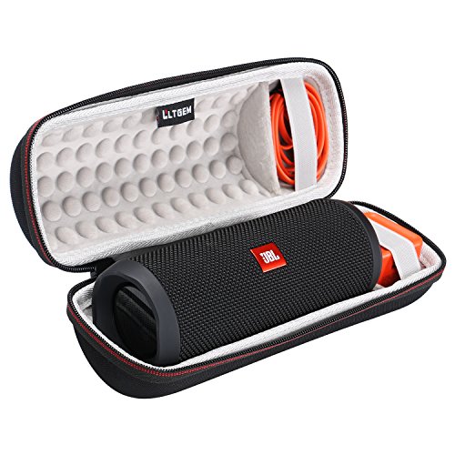 Ltgem Case For Jbl Flip 4 / Sonos Roam Waterproof Portable Speaker. Fits Usb Cable And Charger #TOP4