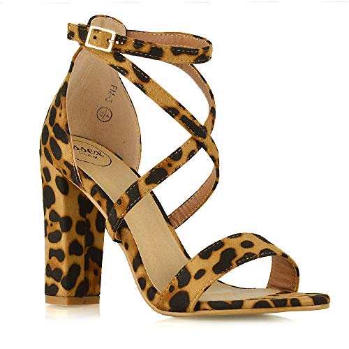 ESSEX GLAM Sandalo Donna Cinturino alla Caviglia