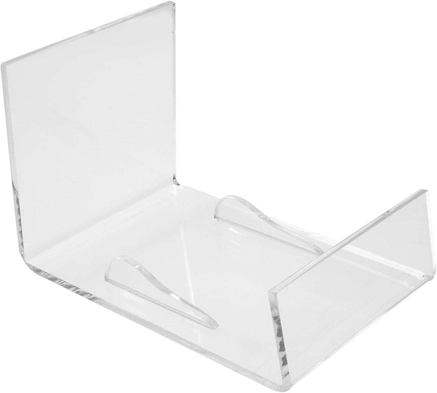 COLLBATH Acrylic Cookware Display Rack Frying Pan Holder for Kitchen Organization Compact Pot Stand for Retail Showcases Lightweight and Design for Efficient Storage
