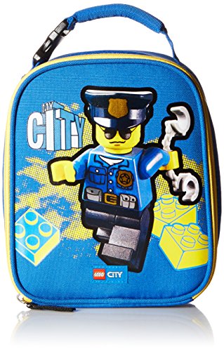 LEGO Kids City Lunch Backpack, Blue, One Size