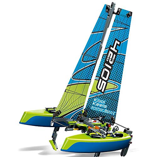 LEGO Technic Catamaran 42105 Model Sailboat Building Kit (404 Pieces)