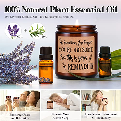 Uokpt Lavender Scented Candle Gifts For Women - Funny Birthday Gift For Best Friends Sister Mom Coworker - Unique Friendship Candles Present For Bff Christmas Bday Mothers Day #TOP3