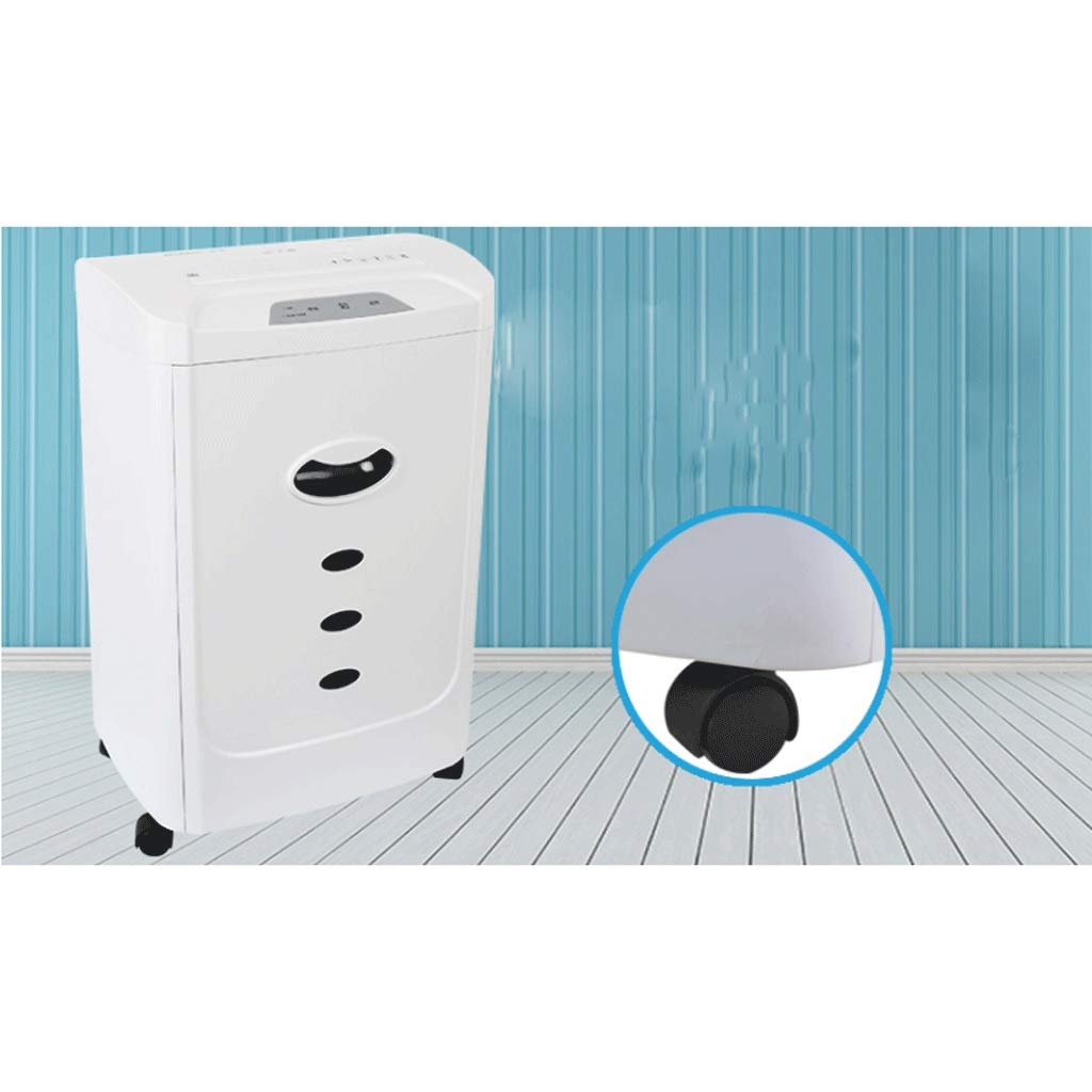 Trituradora eléctrica Oficina de Alta Seguridad Micro-Corte de Papel del CD Tarjeta de crédito Shredder con 1,8 galones grande Bote de Basura de la Capacidad y la Ventana Transparente