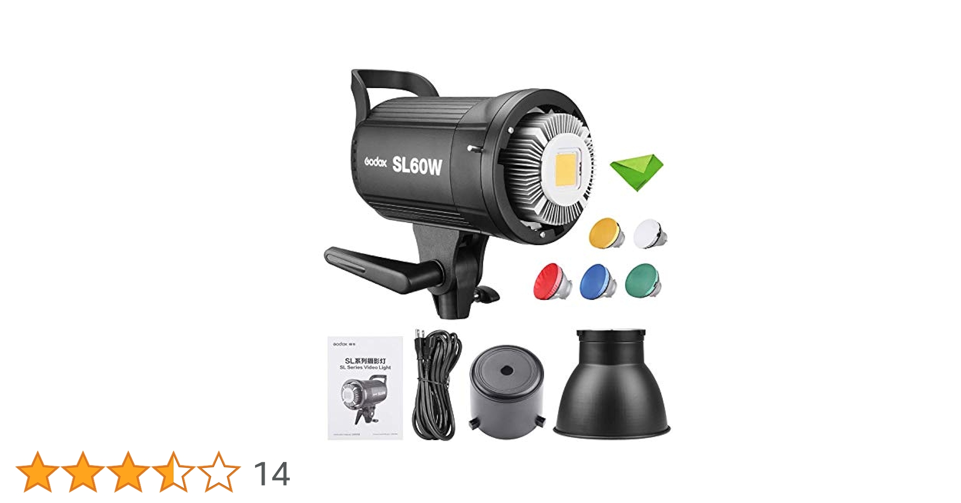 Godox SL-60W 60W 三脚など諸々セット Amazon.com : Godox SL-60W Kit with Softbox and 2.8M