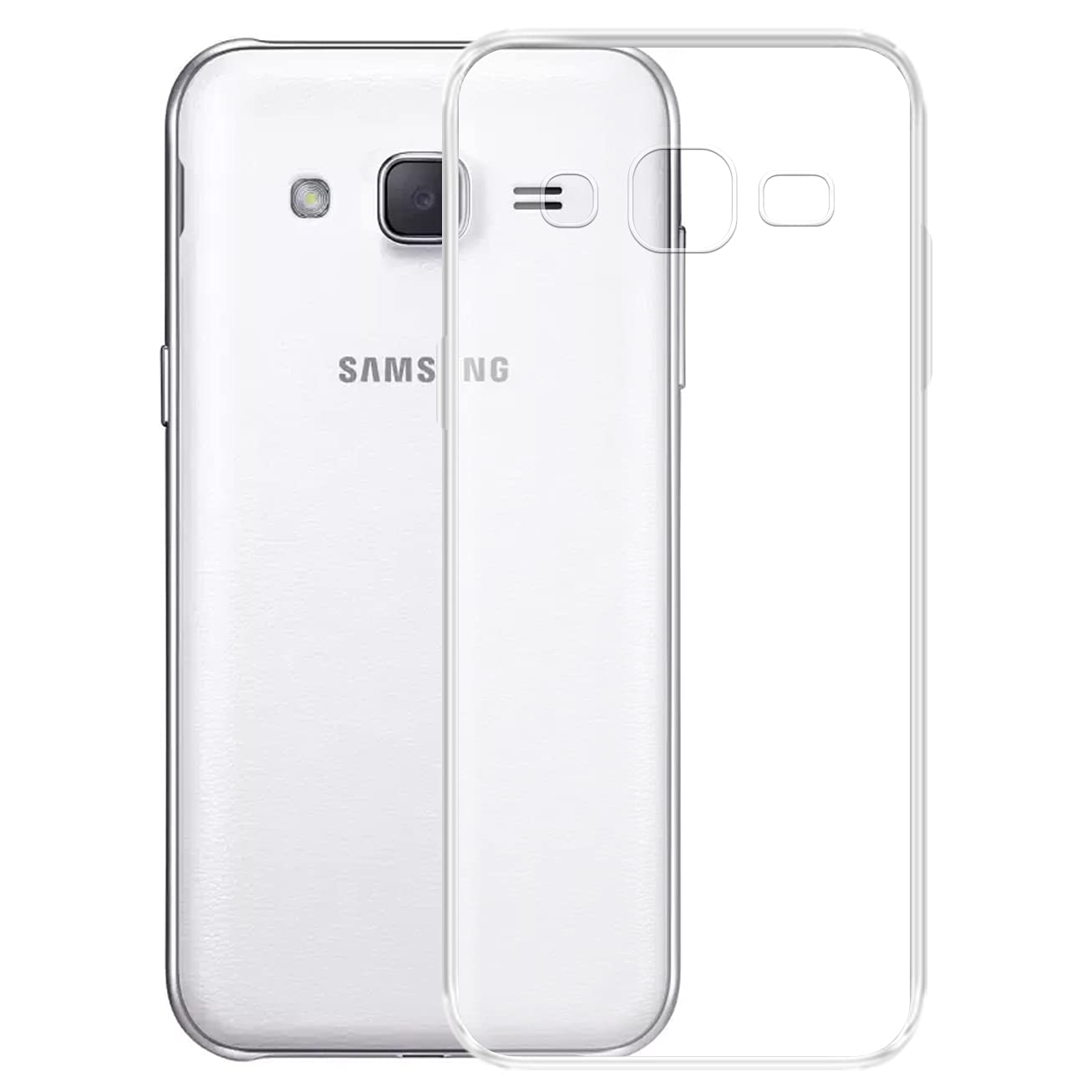 Amazon Brand - Solimo Back Cover Case for Samsung Galaxy J2 / Samsung Galaxy J2 (2017) | Compatible for Samsung Galaxy J2 / Samsung Galaxy J2 (2017) Back Cover Case | (TPU | Transparent)