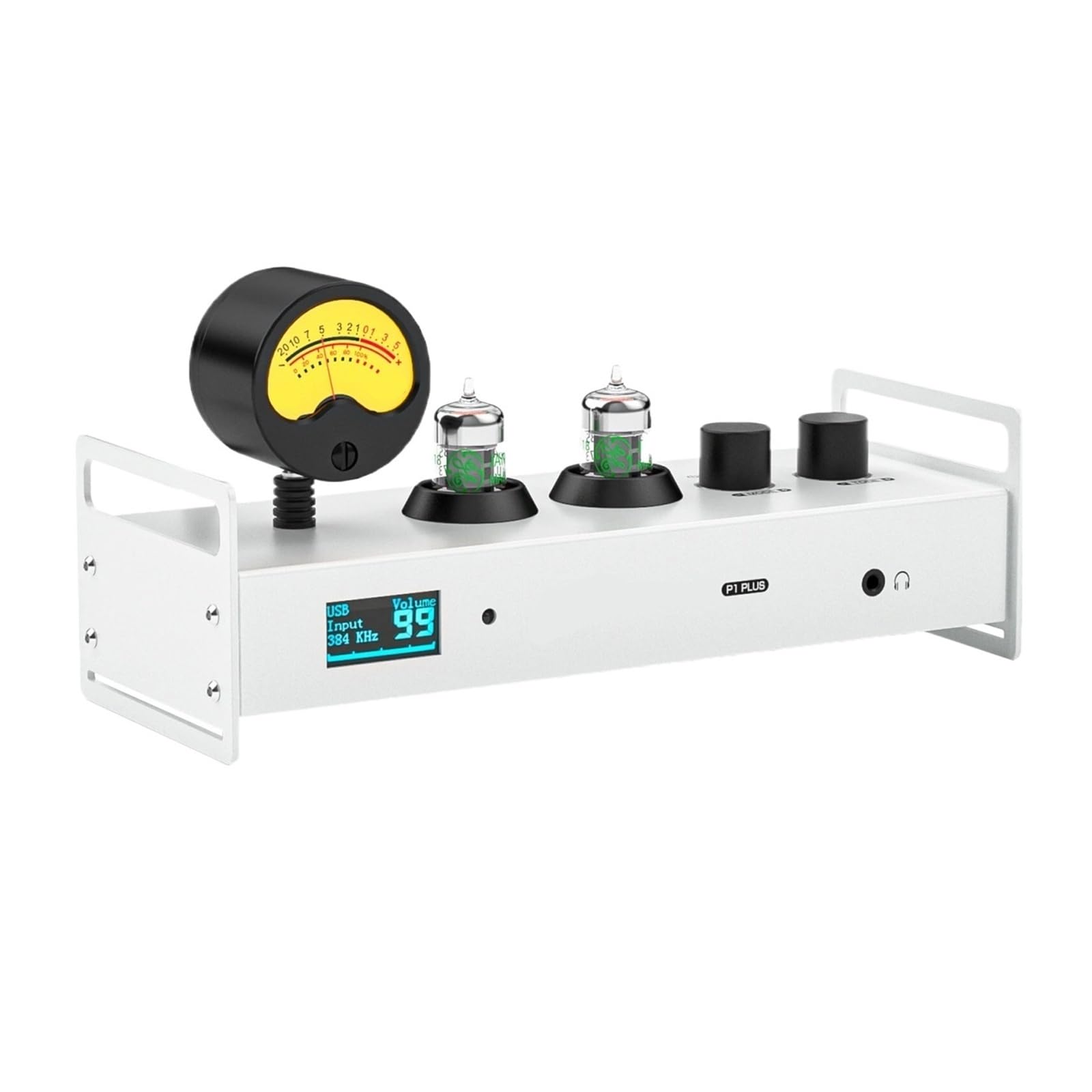 Preamplificatore valvolare Bluetooth USB DAC Amplificatore for cuffie con VU Meter Per l'home cinema