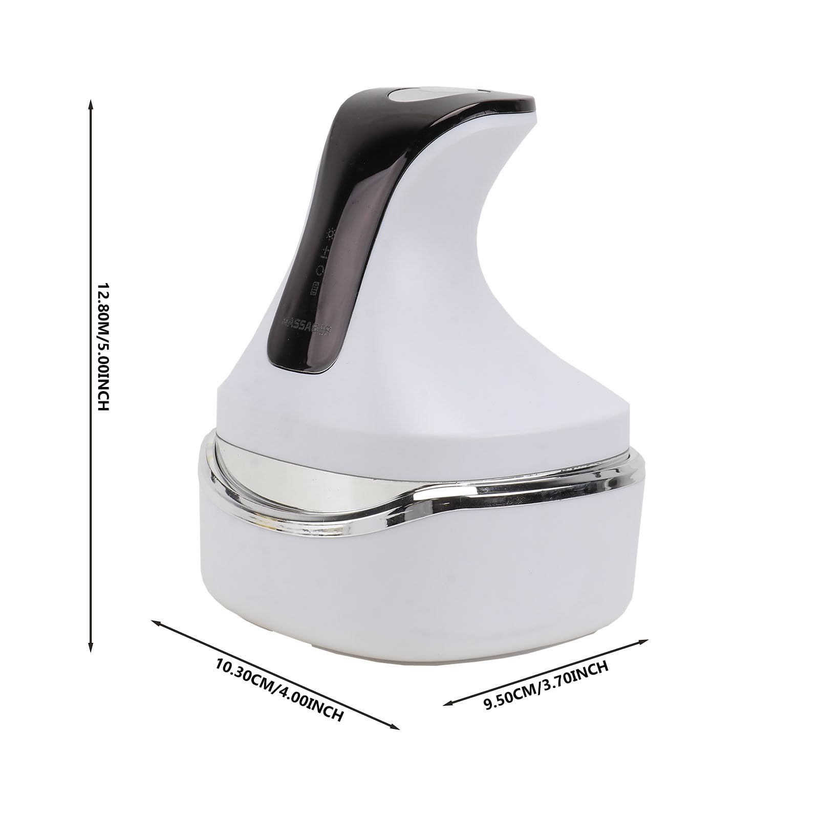 USHOBE Masajeador de Cabeza Incluye 2 Cabezales para Masaje de Cuero Cabelludo con Batería de 1200mah Recargable Diseño y Ligero para Adecuado para Oficina y Viaje