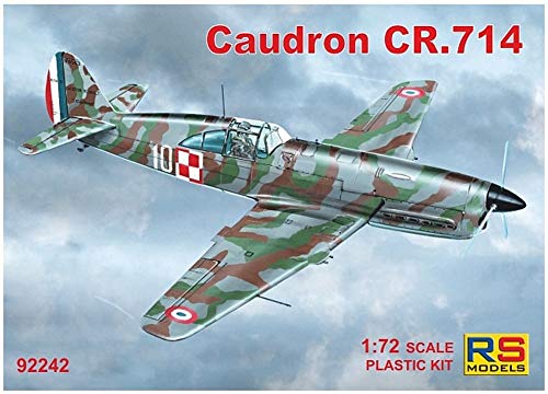 Caudron CR.714 avion miniature historique en bois pour collectionneurs de maquettes militaires