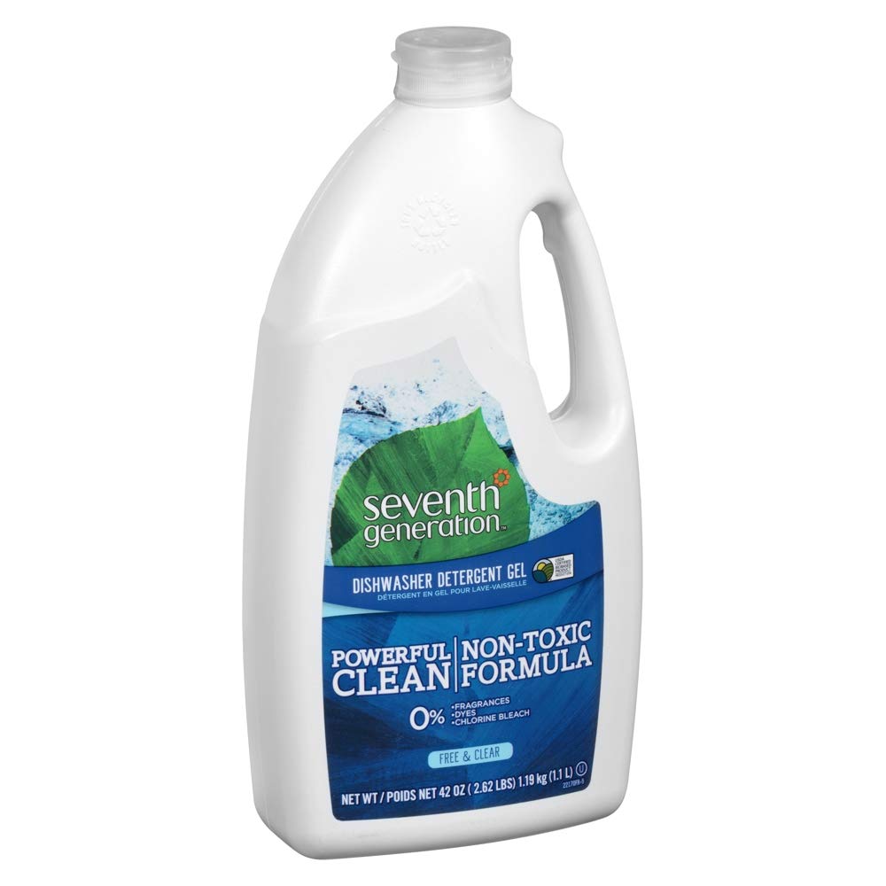 Seventh Generation Auto Dish Gel - 42 oz - Free & Clear - 2 pk
