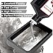 RepRapper Silver MetalShift 3D Printer Resin 405nm Fast UV-Curing Standard Photopolymer 3D Printing Resin with Metallic Shine for LCD Printer, Argent Aura 1000g