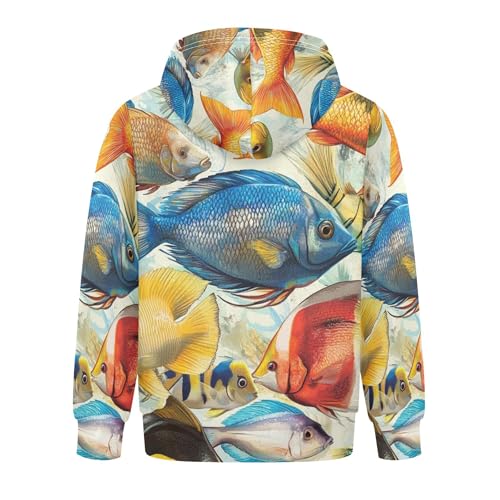 Kids Hoodies for Girls Boys, Pullover Hooded Toddler Sweatshirt Long Sleeve Hoodie2