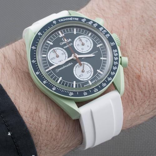 Image of StrapHabit Quick Release Rubber Watch Strap Band FKM 20mm 22mm 24mm
