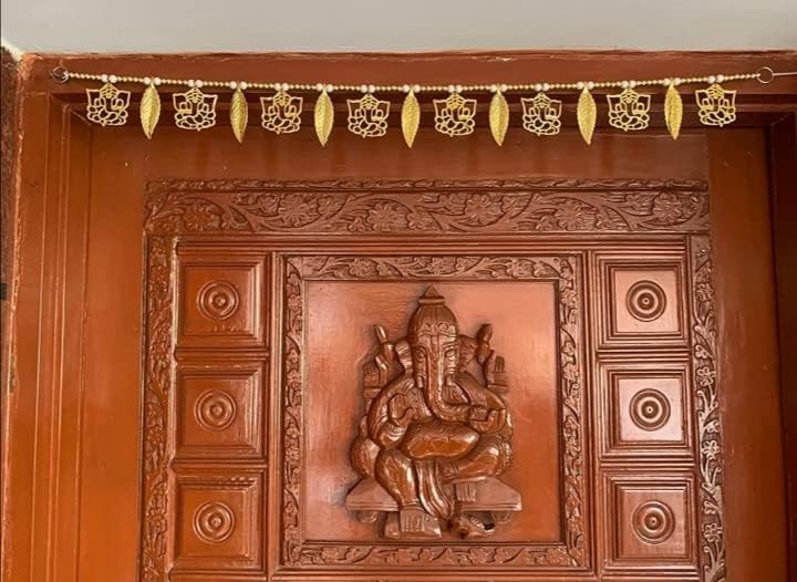 Virushka Handwork GANPATI and Leaf and lumba TORAN, Bandhanwar for Main Door, (B09DYL4SYT) Amazon Price History, Amazon Price Tracker