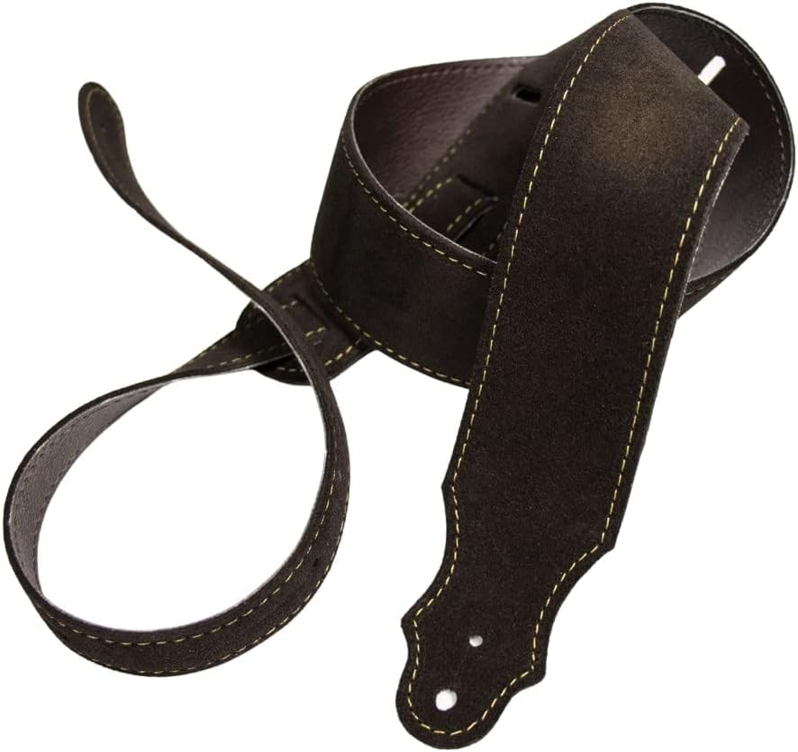 Franklin Strap Suede with Leatherette Backing Guitar Strap