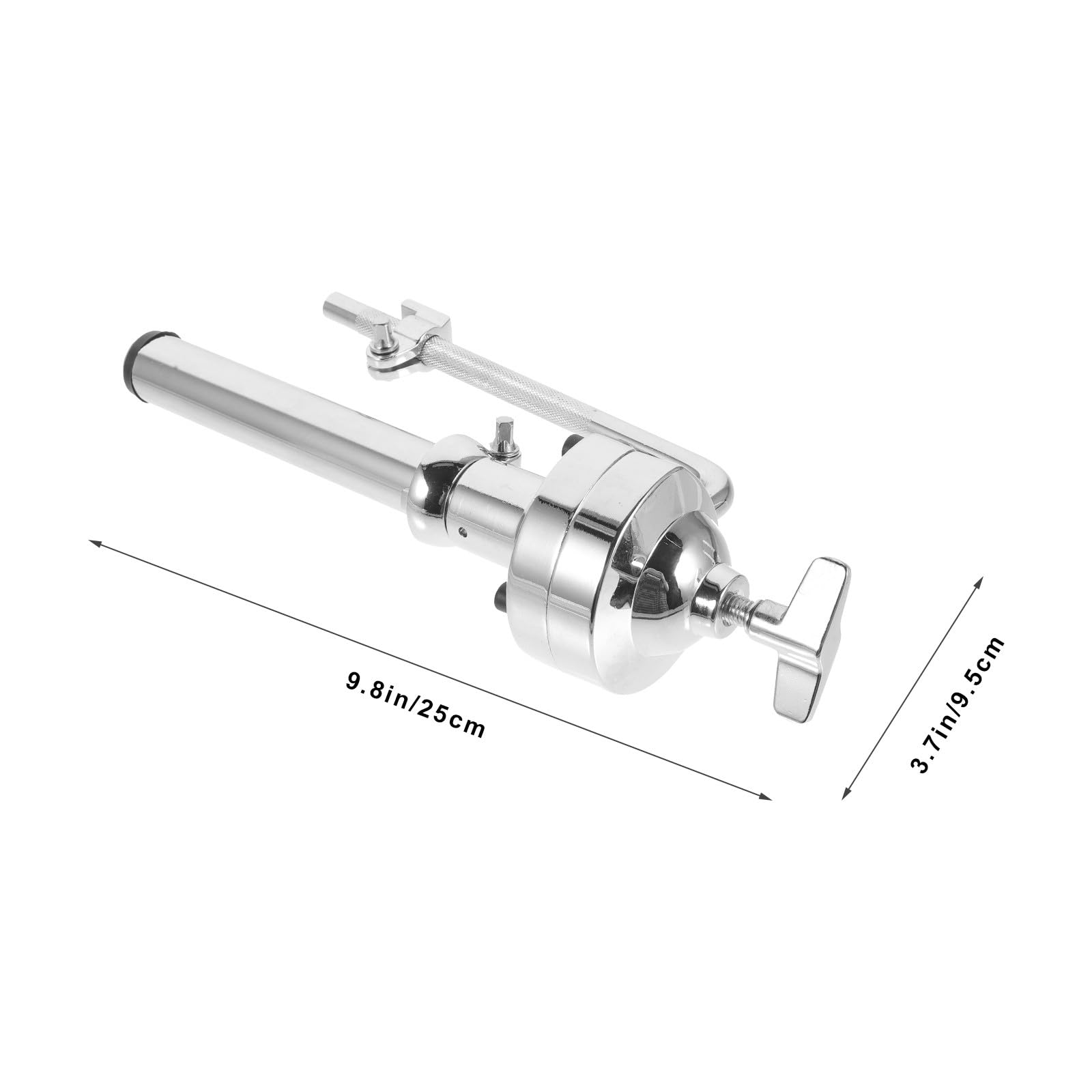 Support de Tom Simple en Alliage de Zinc, Support de Batterie Léger et Solide, Accessoire de Percussion pour Tambour, Compatible Batterie, Montage par Vis, pour Musiciens