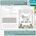 SIMSIMY Mental Health & Anxiety Journal, 91 Days Mood Tracker Journal for Mindfulness, Self Care & Stress Relief, Guided CBT Journal with Mental Health Coloring Book Pages & Dream Diary to Record, Wellness Gifts for Women Men