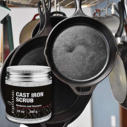 Culina Cast Iron Cleaning & Restoring Scrub miniatura 4