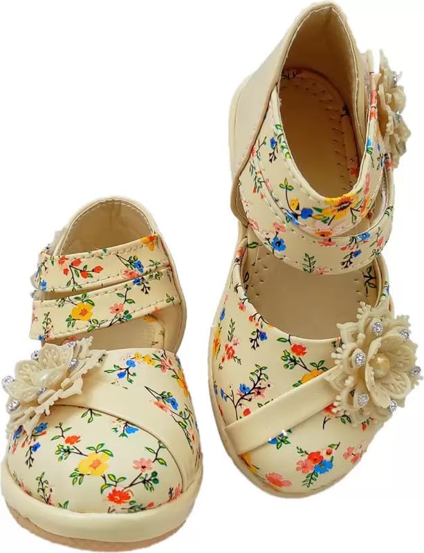Fut Fettoe Sling Back Flats Shoes/Sandle Bellies for Girls ComfyPlay Kids Casual Shoes (2.5-3 Year) Cream (B0CWRKRDMY) Amazon Price History, Amazon Price Tracker