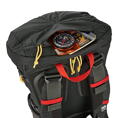 Sierra Designs Flex Hike 20L-30L Peat/Fiery Red miniatura 6