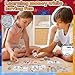 Zazopup Pretend Play Money for Kids for Learning, Math Manipulatives for Toddlers, Math Games for Teaching, Counting, Educational Card Games,Bills and Coins,Kindergartner Classroom,Homeschool Supplies