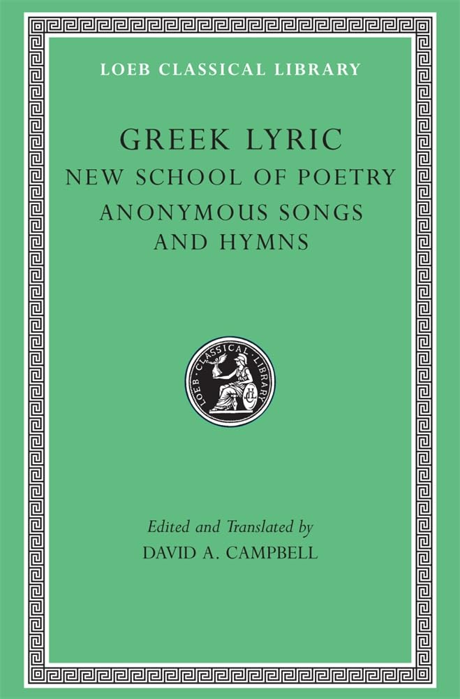 Greek Lyric, Volume V