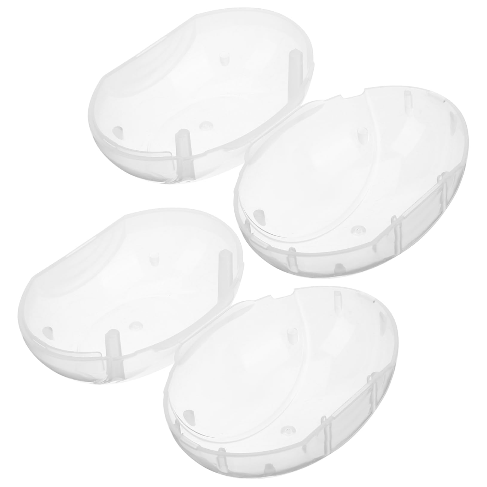FOMIYES Silicone Storage Box 2pcs Period Cups for Women Organizer Pacifier Box Smooth Edges Safe Use