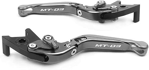 Miniatura 1 de WINVOX Brake Clutch Levers for YAMA-&amp;HA MT-03 MT03 MT 03 2015 2016 2017 2018 2019 Motorcycle CNC Adjustable Folding Extendable Brake Clutch Lever