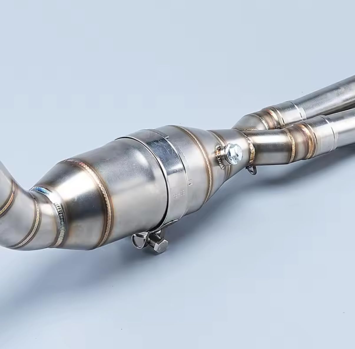 Collettore di Scarico in Acciaio Inox per Yamaha TMAX 530 e 560, 51mm, 2017-2023