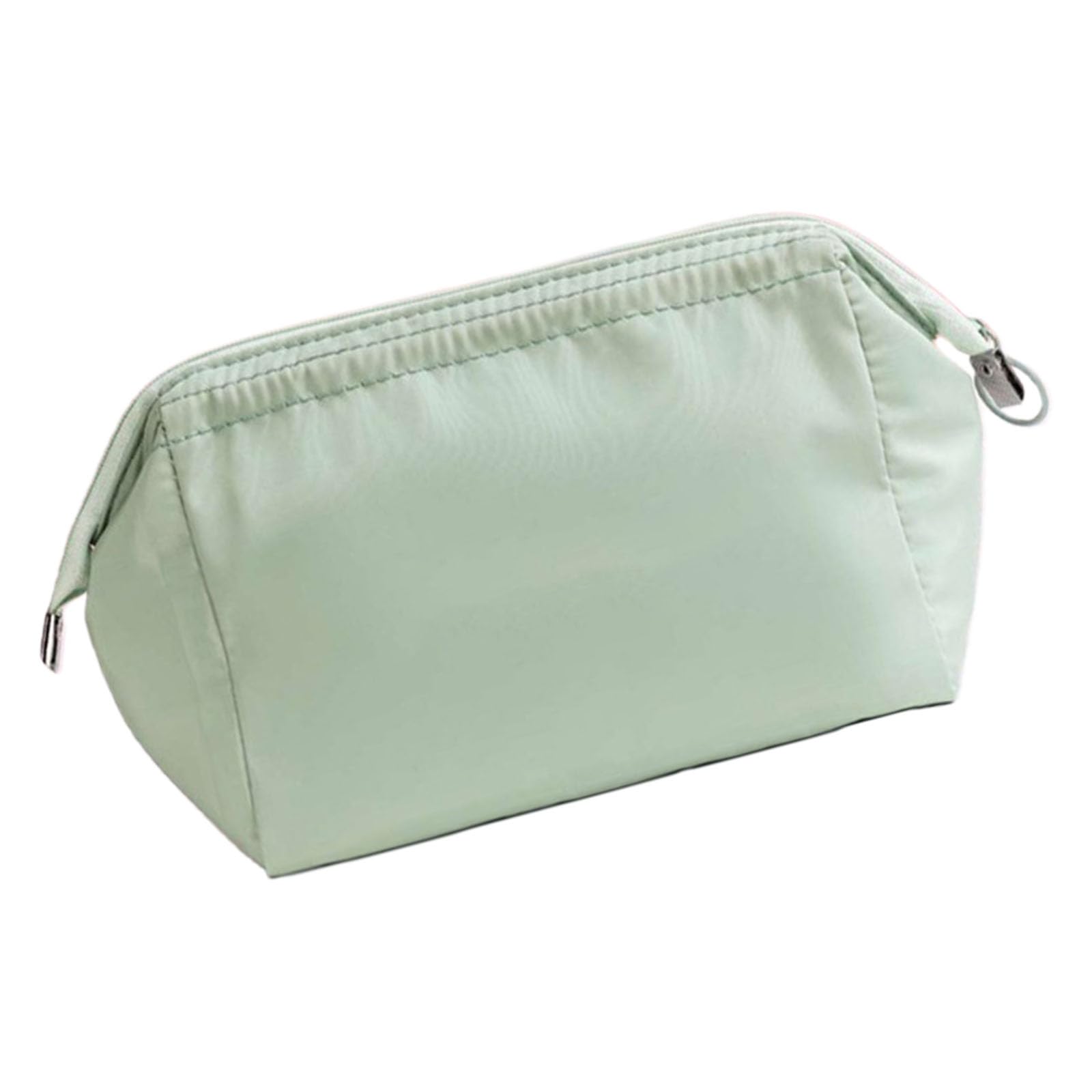 Kalttoy Makeup Pouches with Multiple Compartments Waterproof Nylon Fabric Morandis Color Cosmetic Storage Container Makeup Pouches with Multiple Compartments Nylon Fabric Morandis