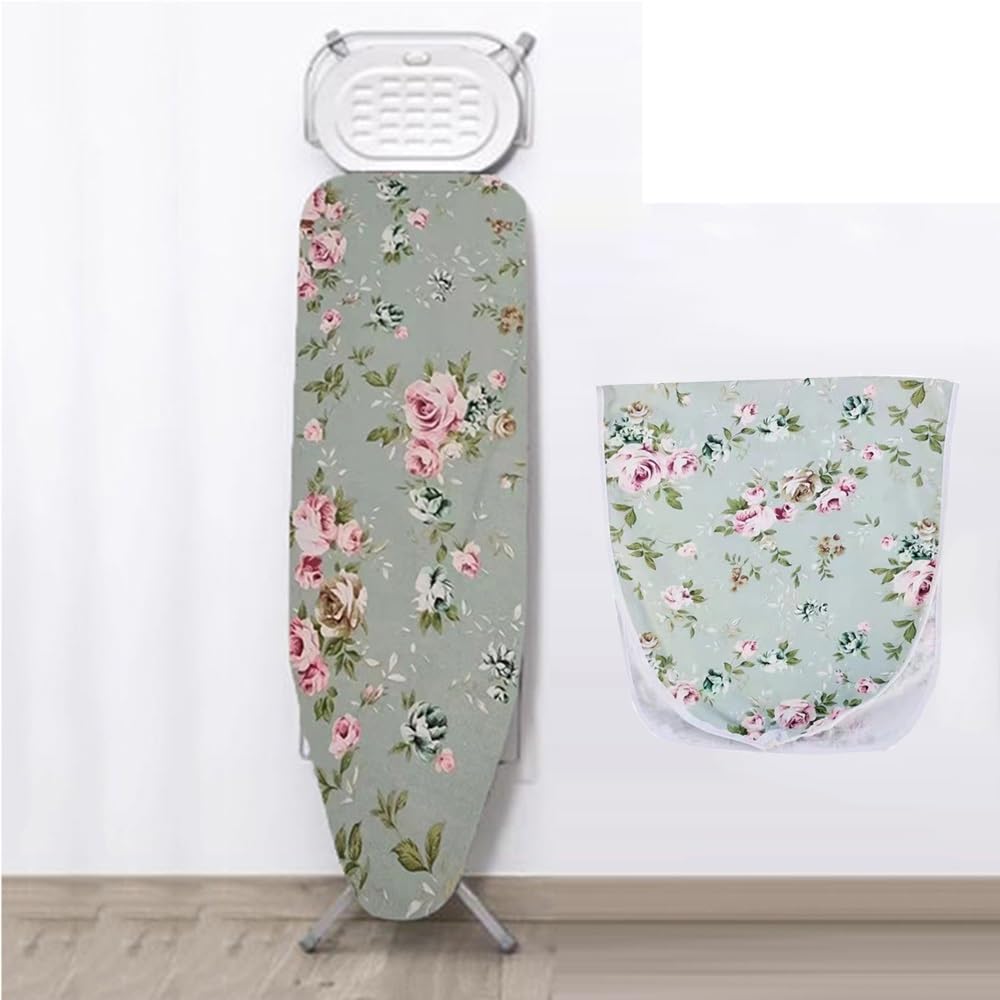 Housse de planche à repasser en coton 12x30 et 12x35 pouces avec rembourrage épais