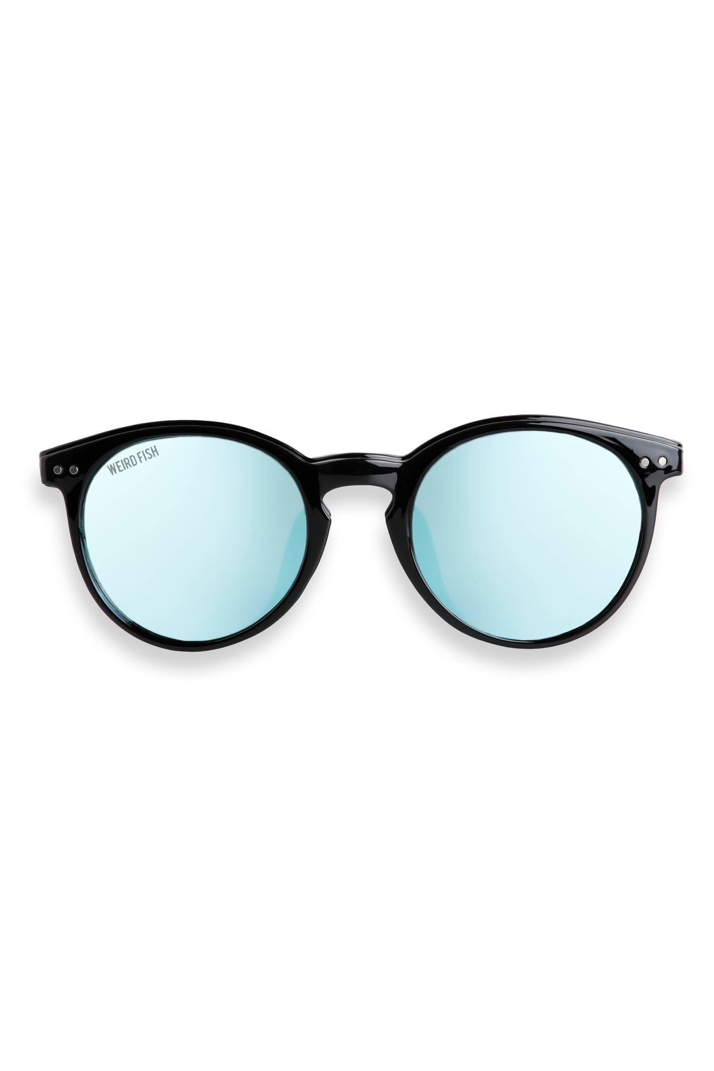 Weird Fish Williams Round Sunglasses Ocean Blue Size ONE