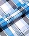 Alimens & Gentle Mens Plaid Short Sleeve Button Down Shirts Cotton Regular Fit Casual Gingham Shirts