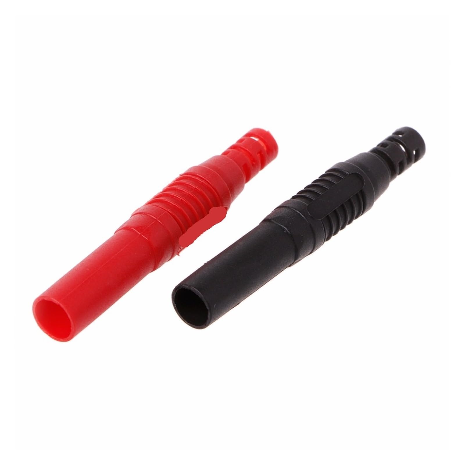 10 sztuk/zestaw proste izolowane bezpieczne 4 mm męskie przewody lutownicze DIY złącza