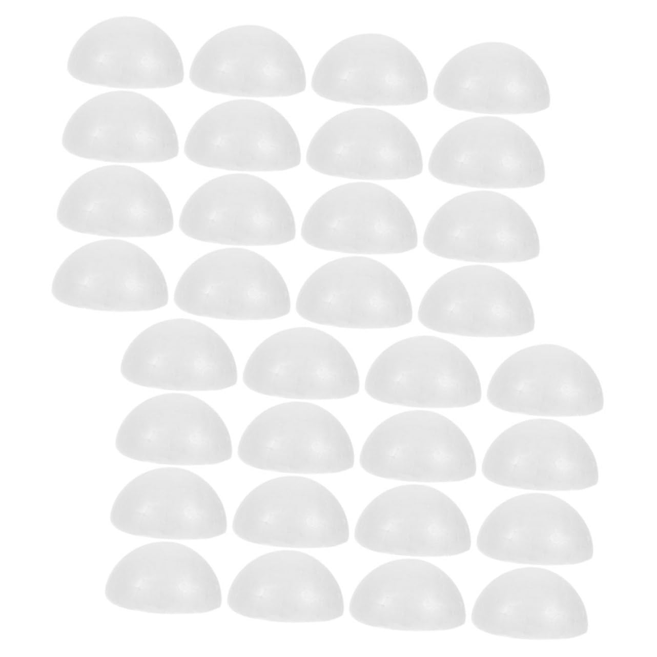 Lot De 5 Boules Polystyrène Blanches, Diamètre 7 Cm, à Décorer