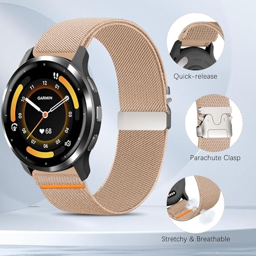 Correa de 22mm compatible con Garmin Venu 4 y Forerunner miniatura 2