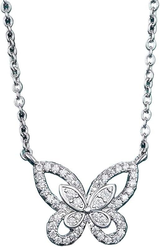 Collier pour Femmes Moissanite Argent VVS1 Fini les Bijoux Ternes Sans Éclat